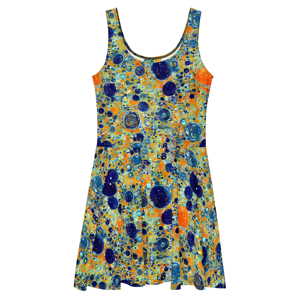 Solar Orbit on Skater Dress — Front