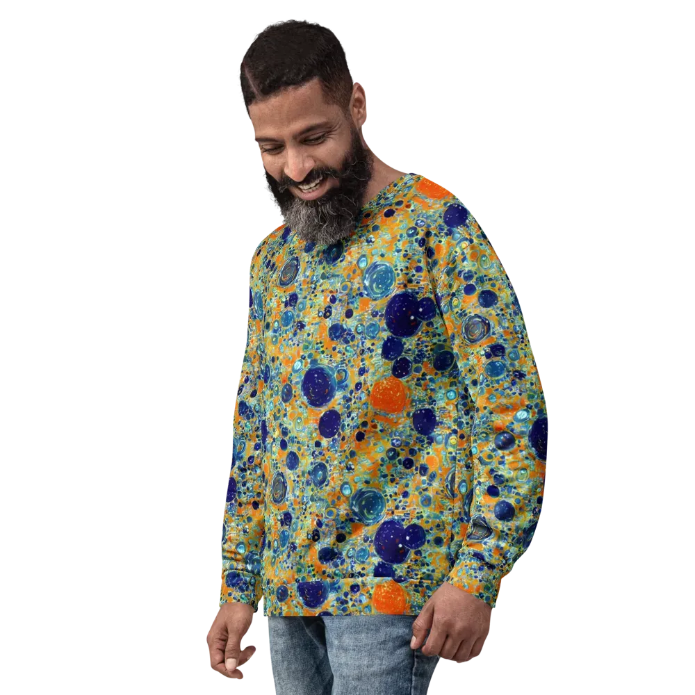 Solar Orbit on Sweatshirt — Left Front