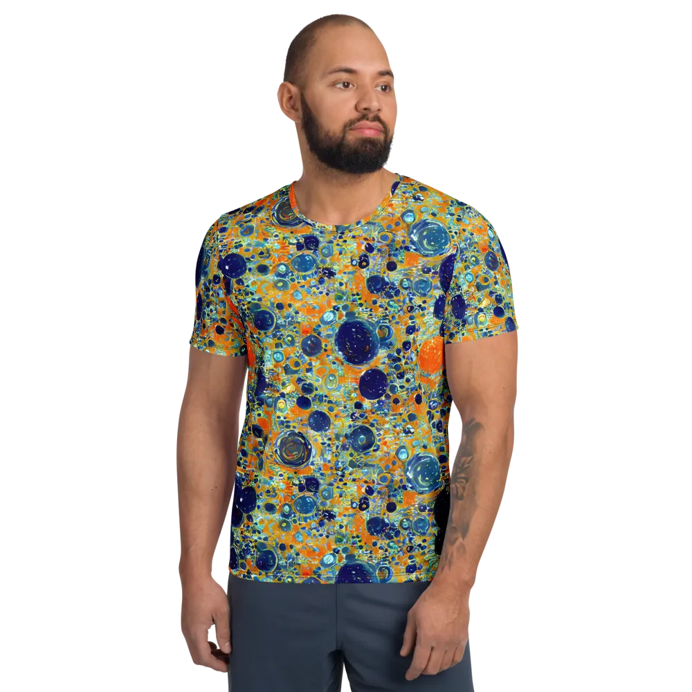 Solar Orbit on Men's Athletic T-Shirt — Front