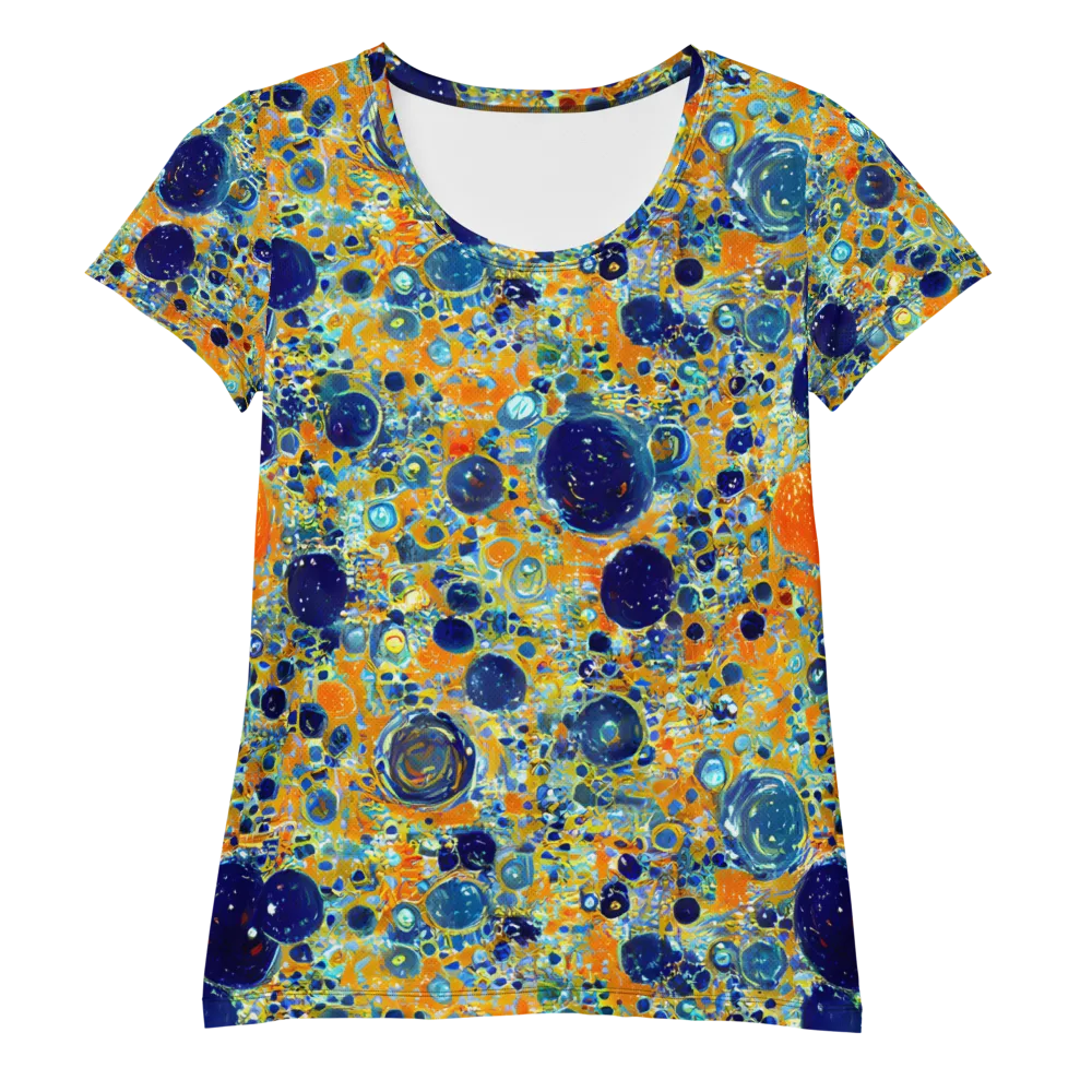 Solar Orbit on Women's Athletic T-Shirt — Front