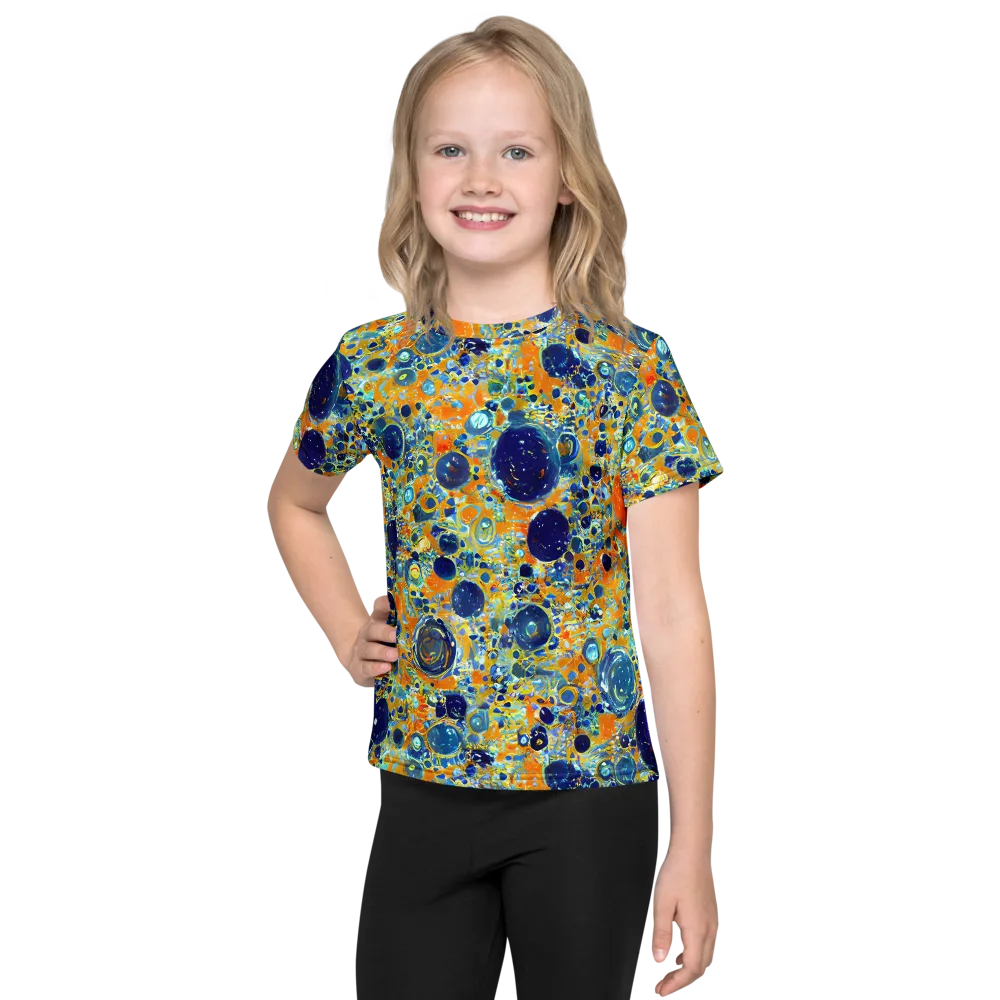 Solar Orbit on Kids Crew Neck T-Shirt — Front