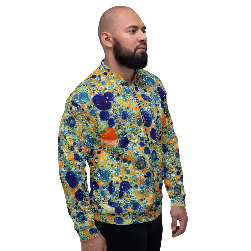 Solar Orbit on Bomber Jacket — Right