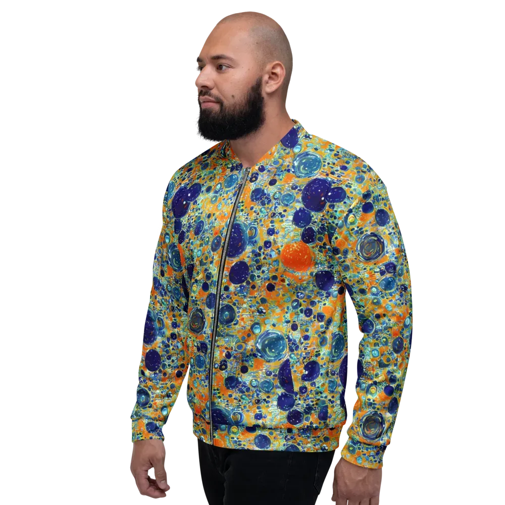Solar Orbit on Bomber Jacket — Left