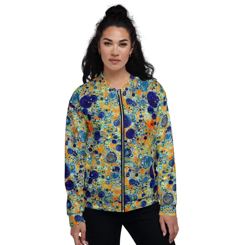 Solar Orbit on Bomber Jacket — Front
