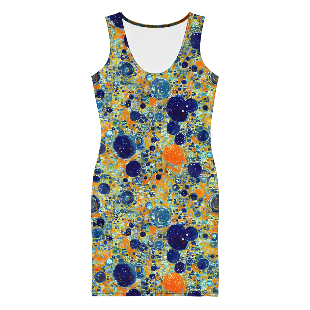 Solar Orbit on Bodycon Dress — Front