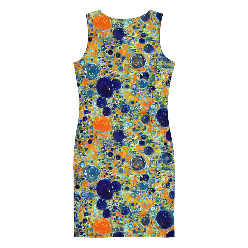 Solar Orbit on Bodycon Dress — Back