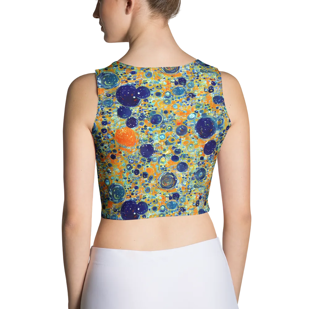 Solar Orbit on Crop Top — Back