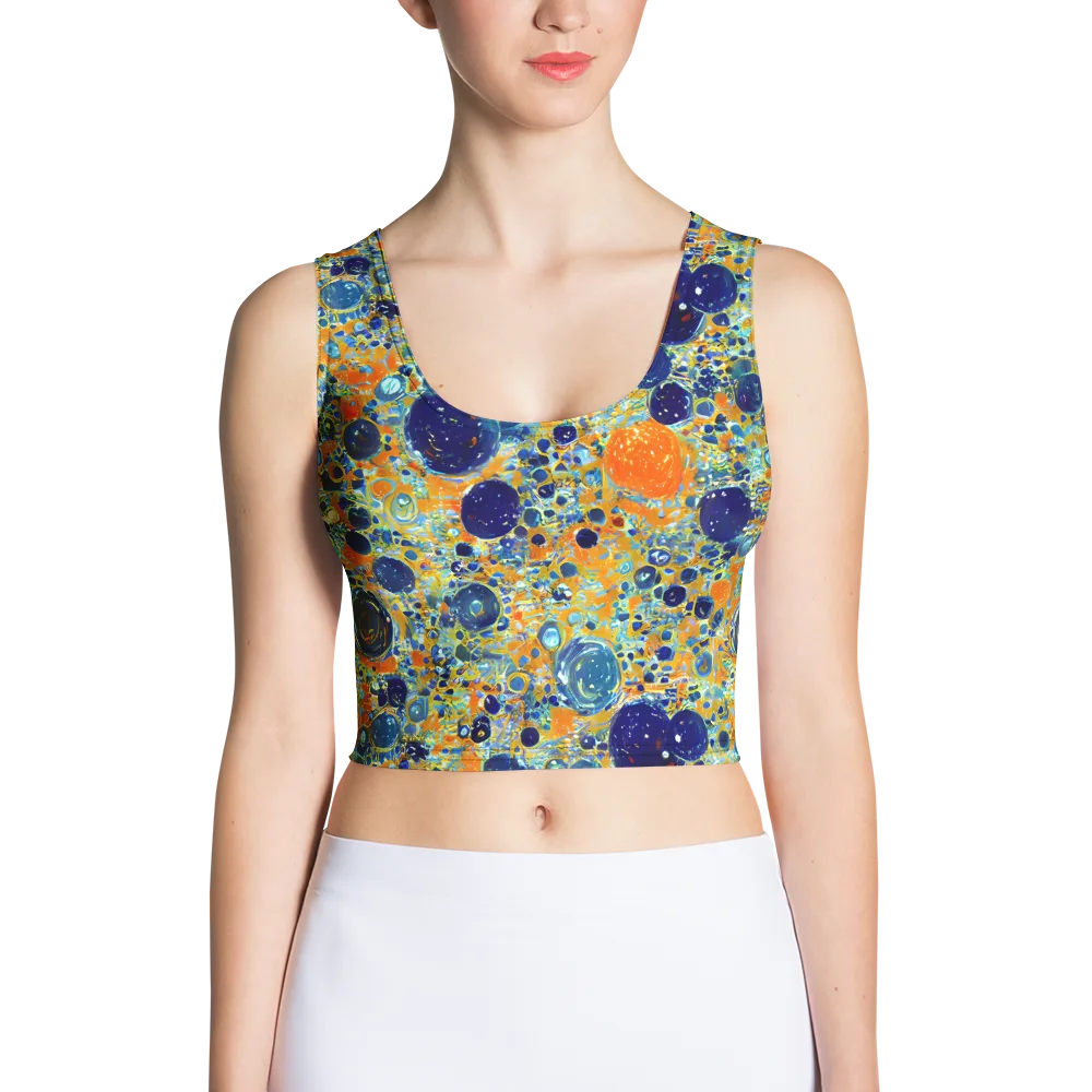 Solar Orbit on Crop Top — Front