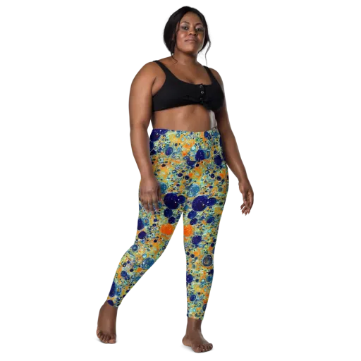 Solar Orbit on a Leggings with Pockets