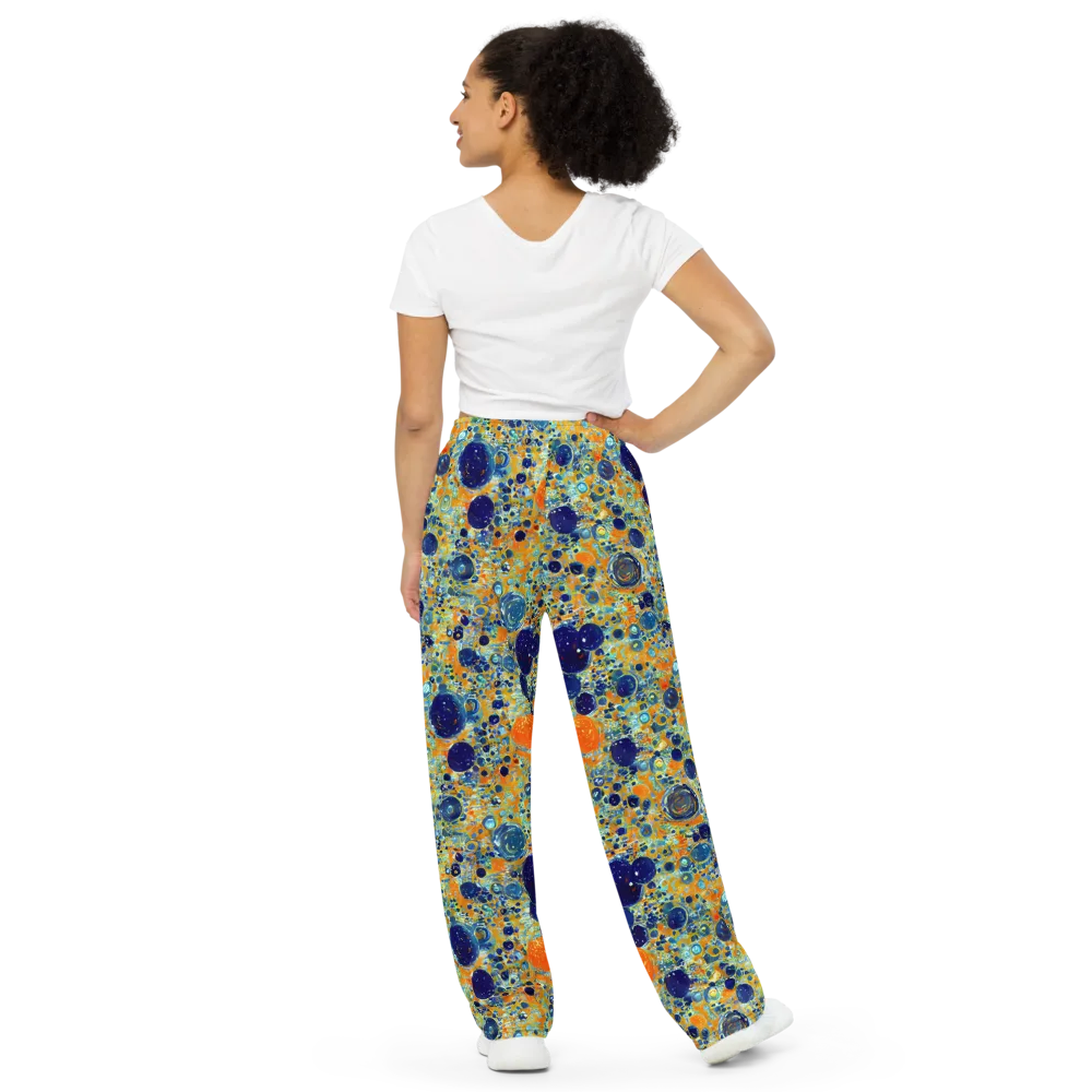 Solar Orbit on Wide-Leg Pants — Back