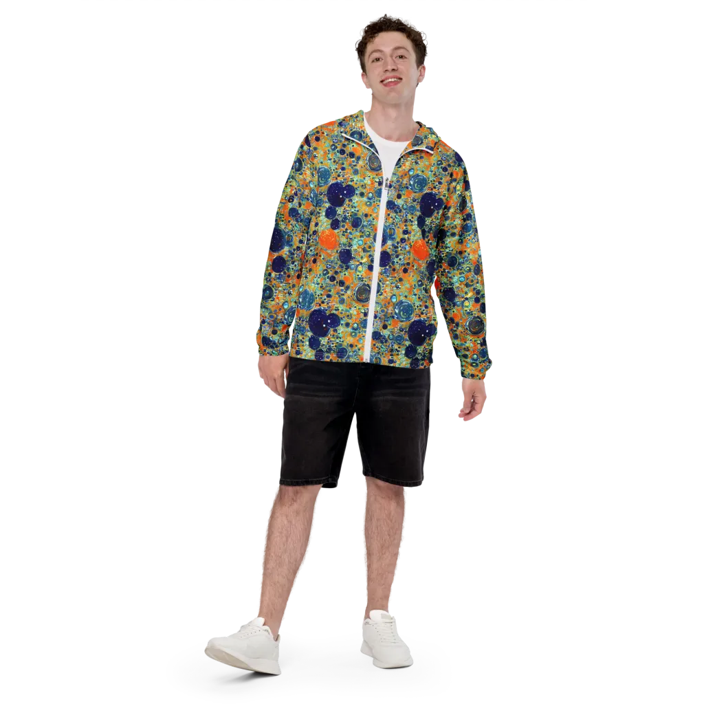 Solar Orbit on Men's Windbreaker — Front