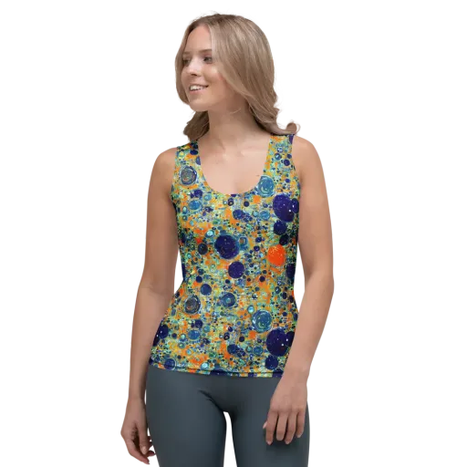 Solar Orbit on a Women's Tank Top