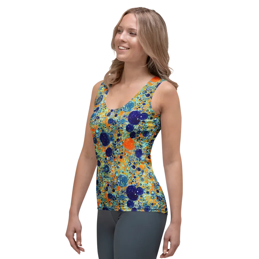 Solar Orbit on Women's Tank Top — Left Front