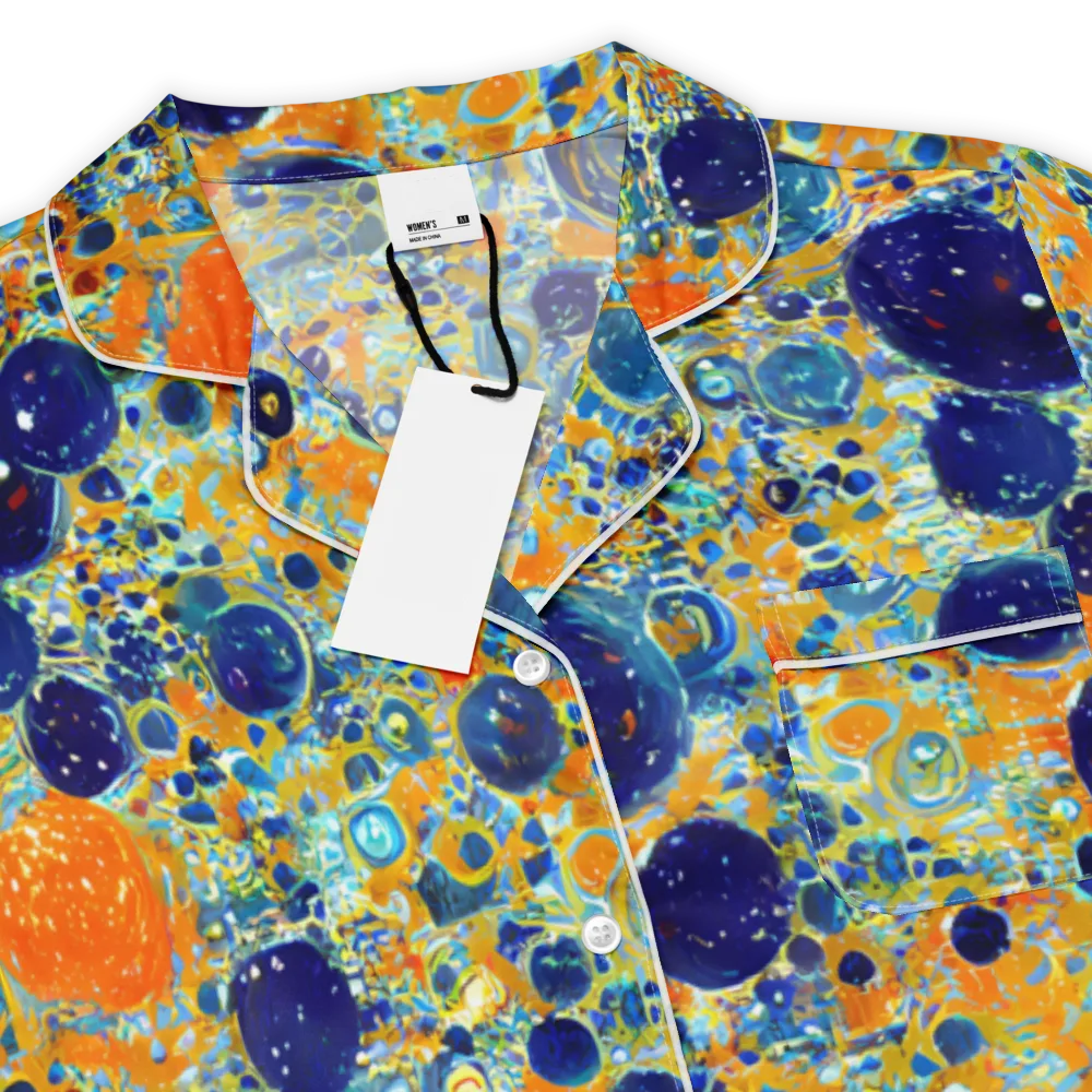 Solar Orbit on Women's Short Sleeve Pajama Top — Product details