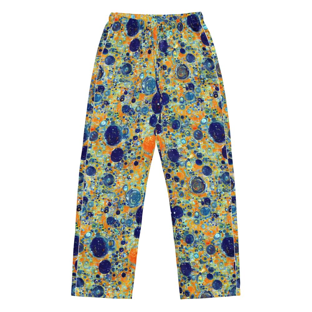 Solar Orbit on Women's Pajama Pants — Front