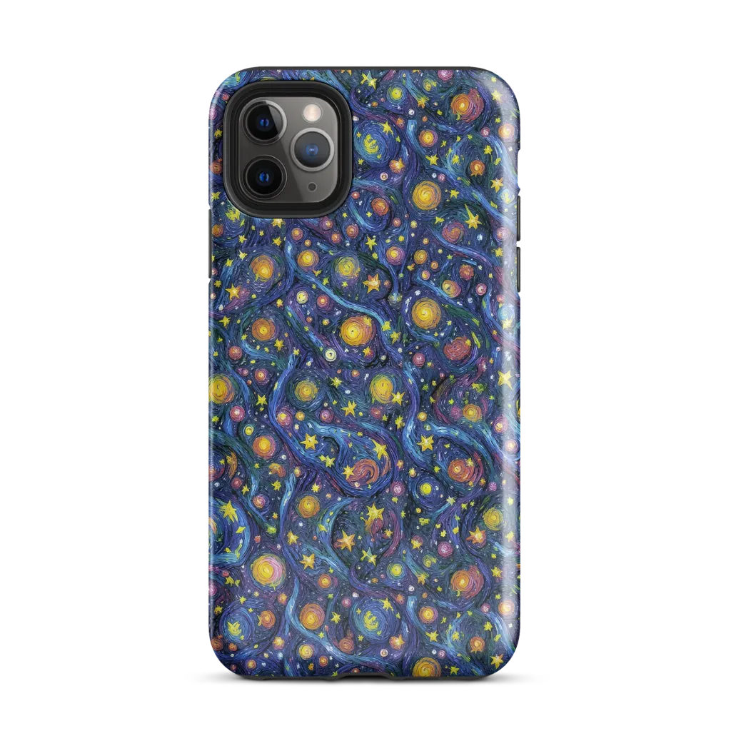 Starry Vortex on Tough Case for iPhone® — Front