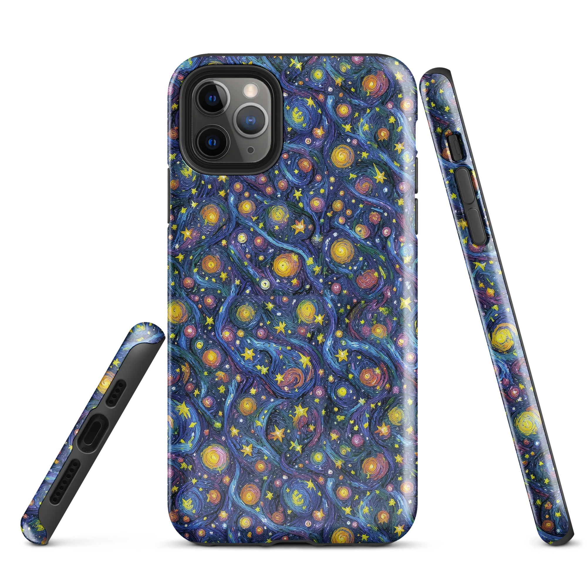 Starry Vortex on Tough Case for iPhone® — Front