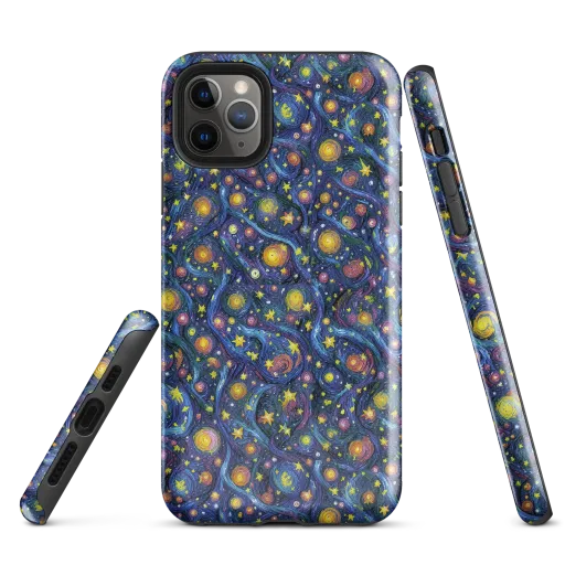 Starry Vortex on a Tough Case for iPhone®