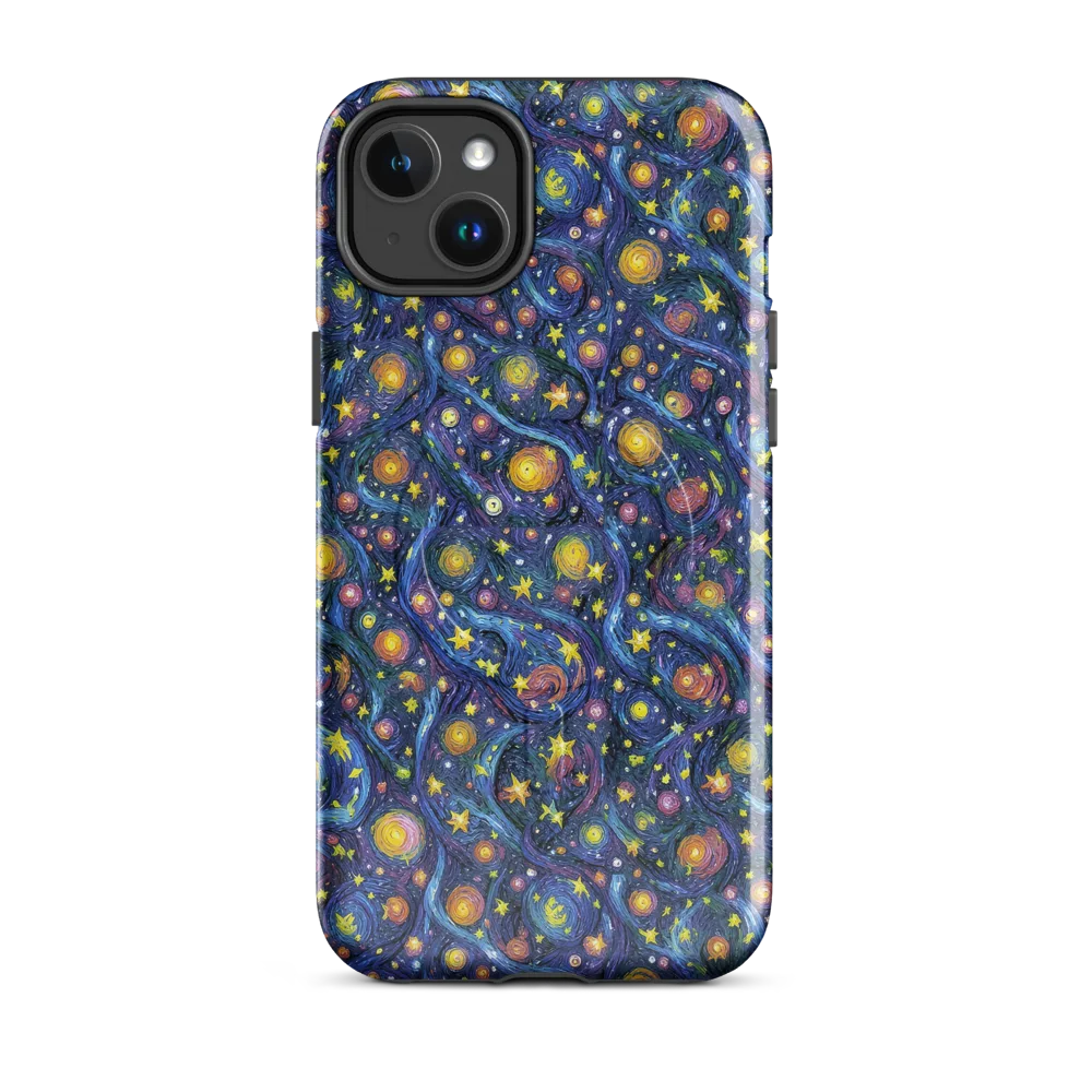 Starry Vortex on MagSafe Tough Case for iPhone® — Front