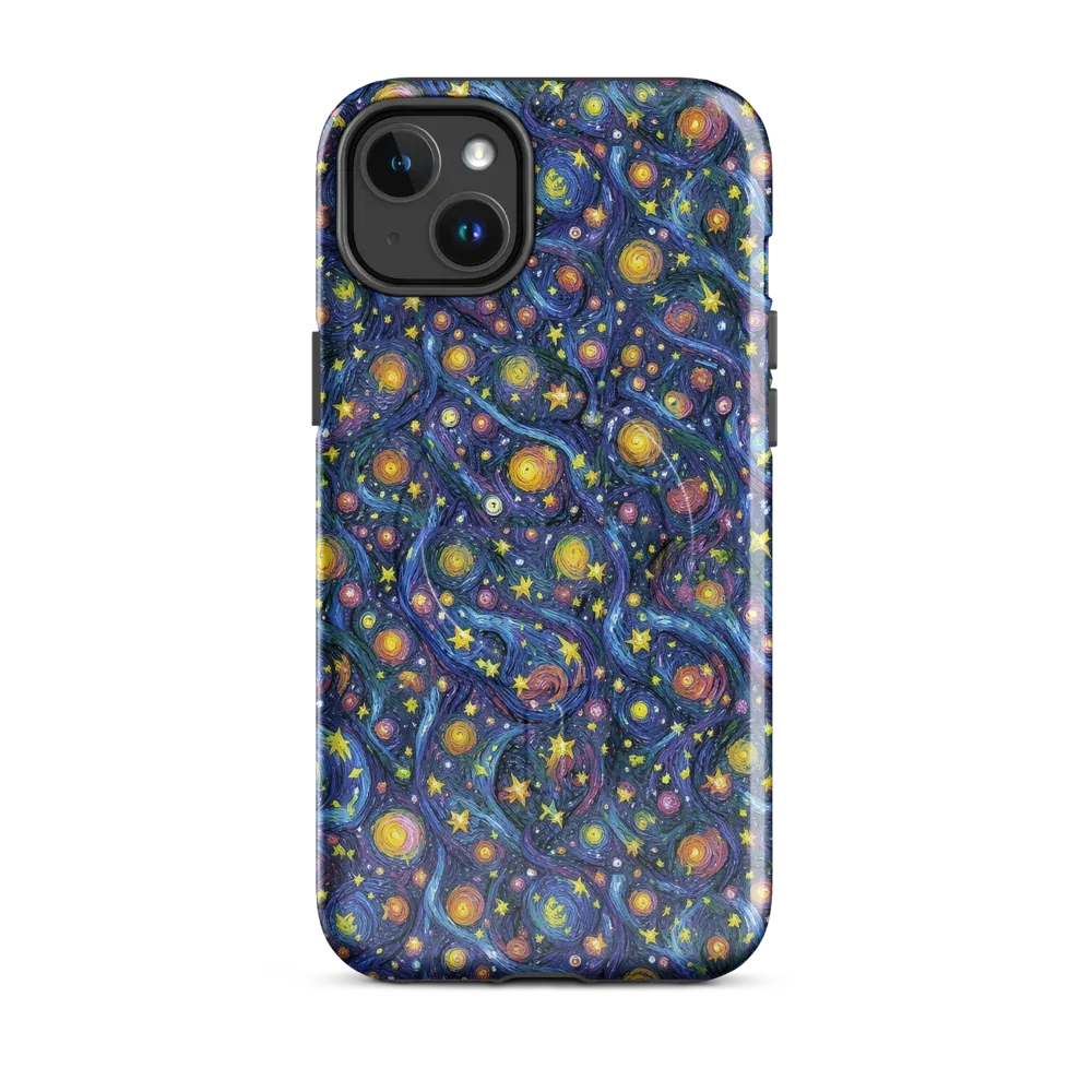 Starry Vortex on MagSafe Tough Case for iPhone® — Front