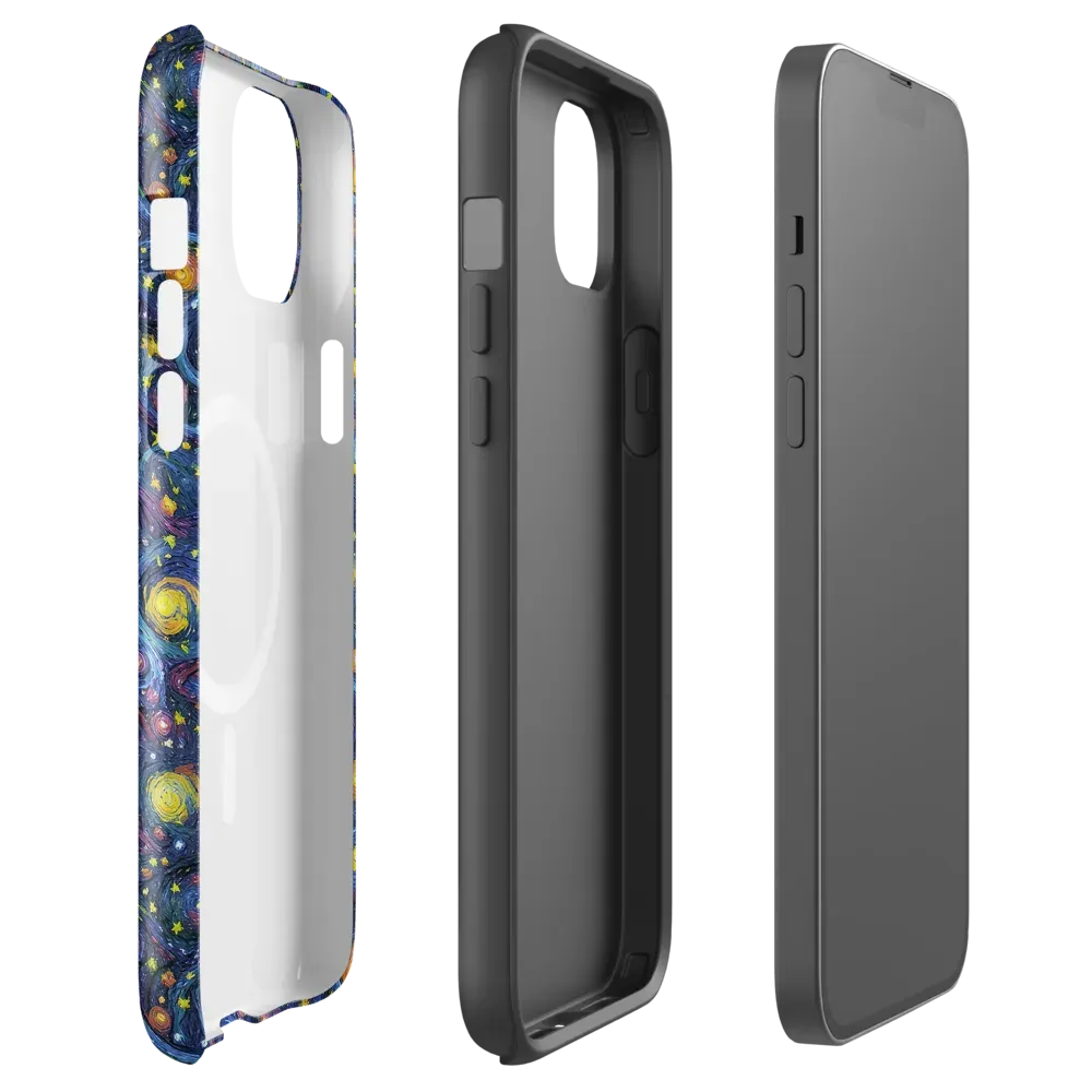 Starry Vortex on MagSafe Tough Case for iPhone® — Front