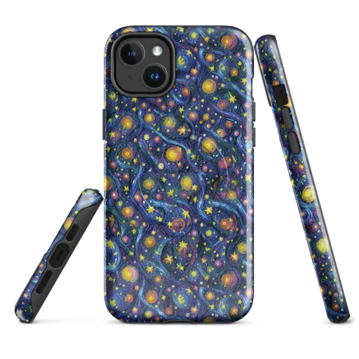 Starry Vortex on a MagSafe Tough Case for iPhone®