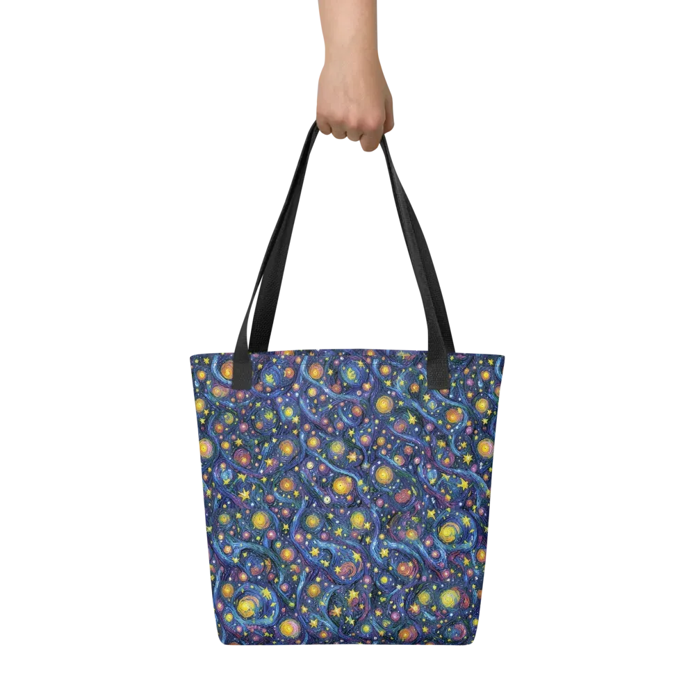 Starry Vortex on Tote Bag — Front