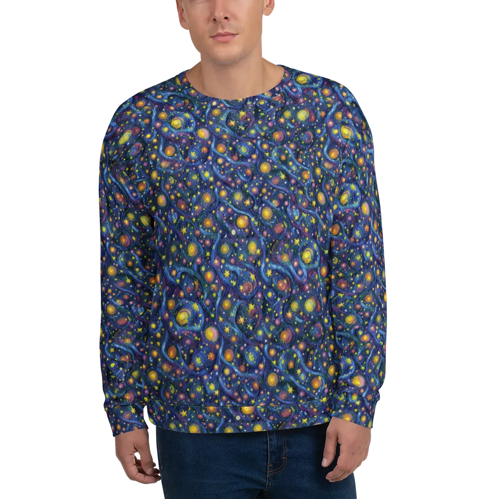 Starry Vortex on Sweatshirt — Front