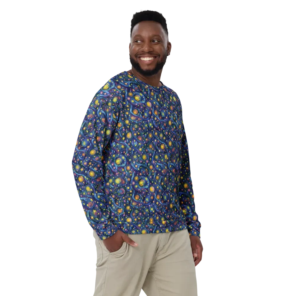 Starry Vortex on Sweatshirt — Front