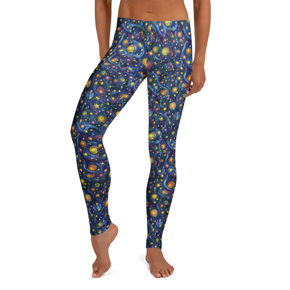 Starry Vortex on Leggings — Front