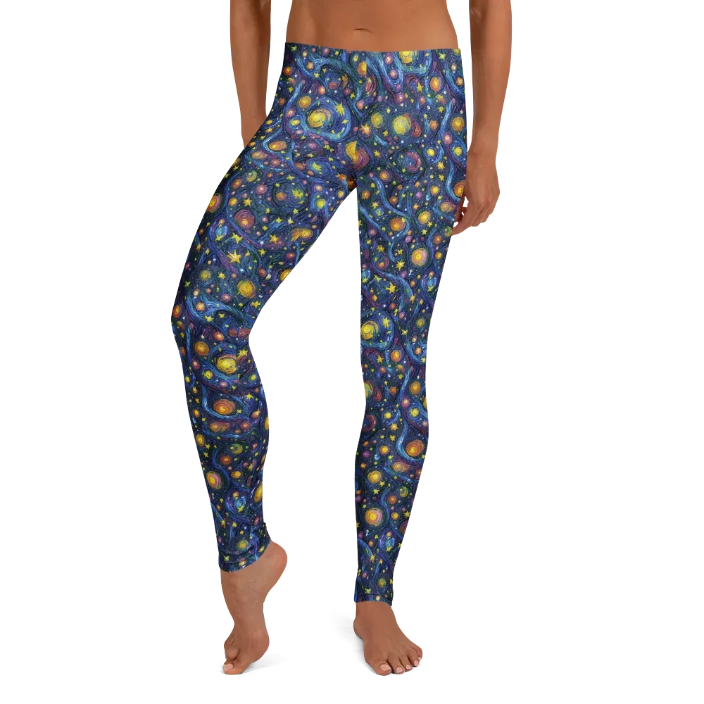 Starry Vortex on Leggings — Front
