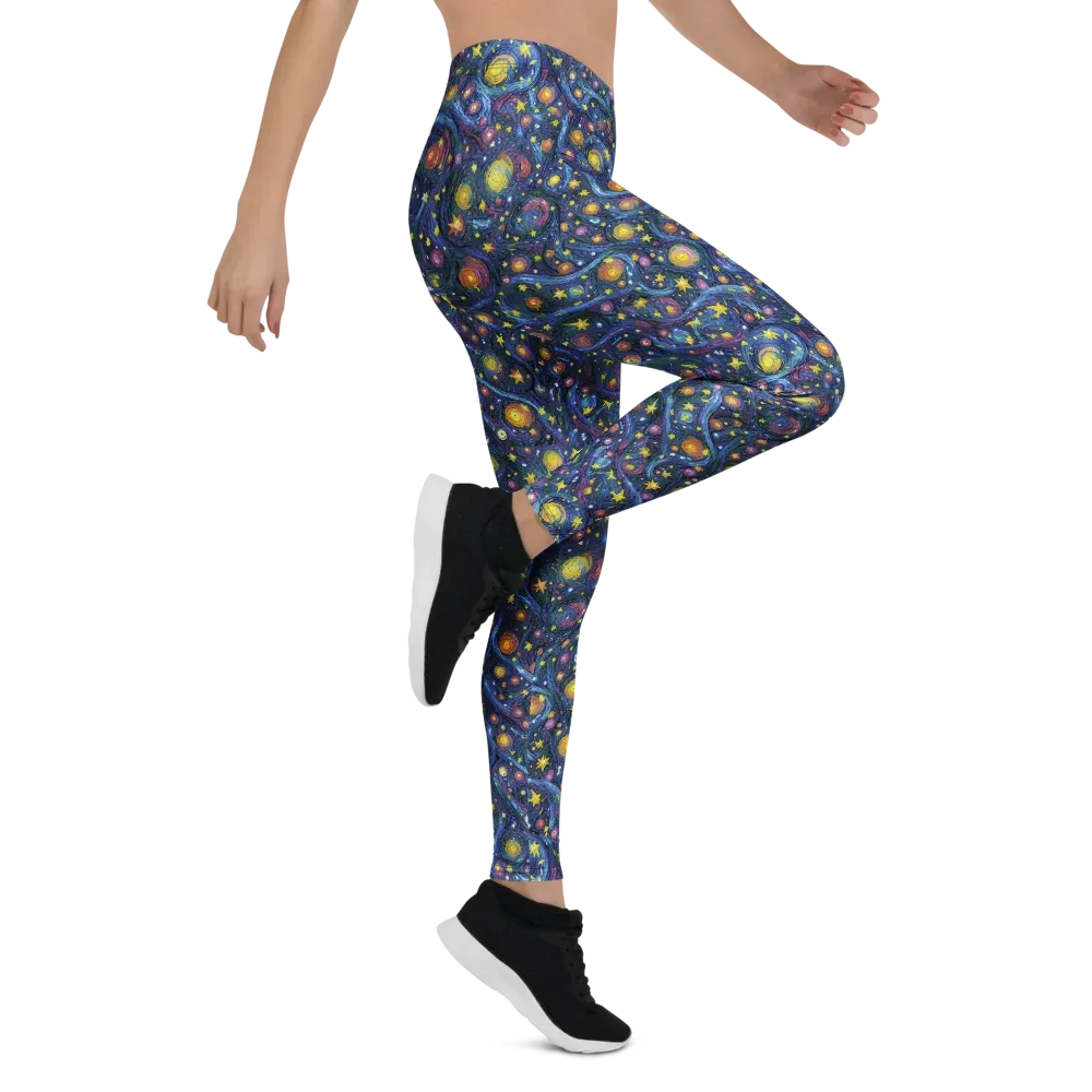Starry Vortex on Leggings — Right