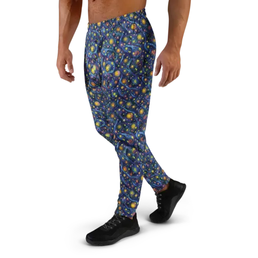 Starry Vortex on a Men's Joggers