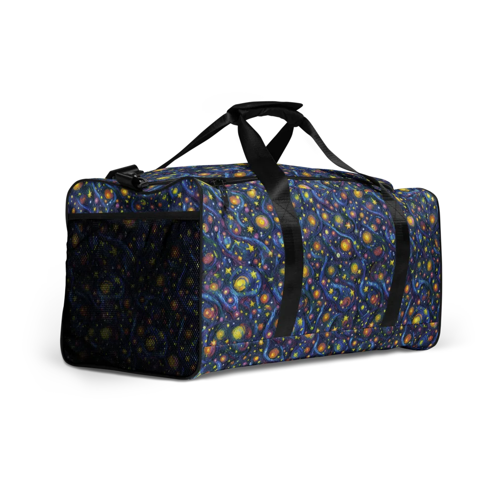 Starry Vortex on Duffle Bag — Right Front