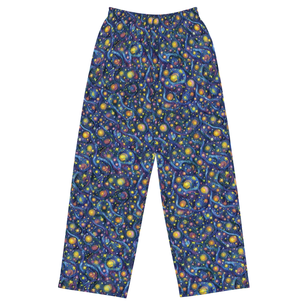 Starry Vortex on Wide-Leg Pants — Front