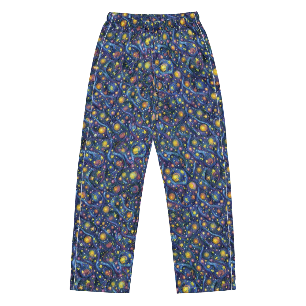 Starry Vortex on Women's Pajama Pants — Front