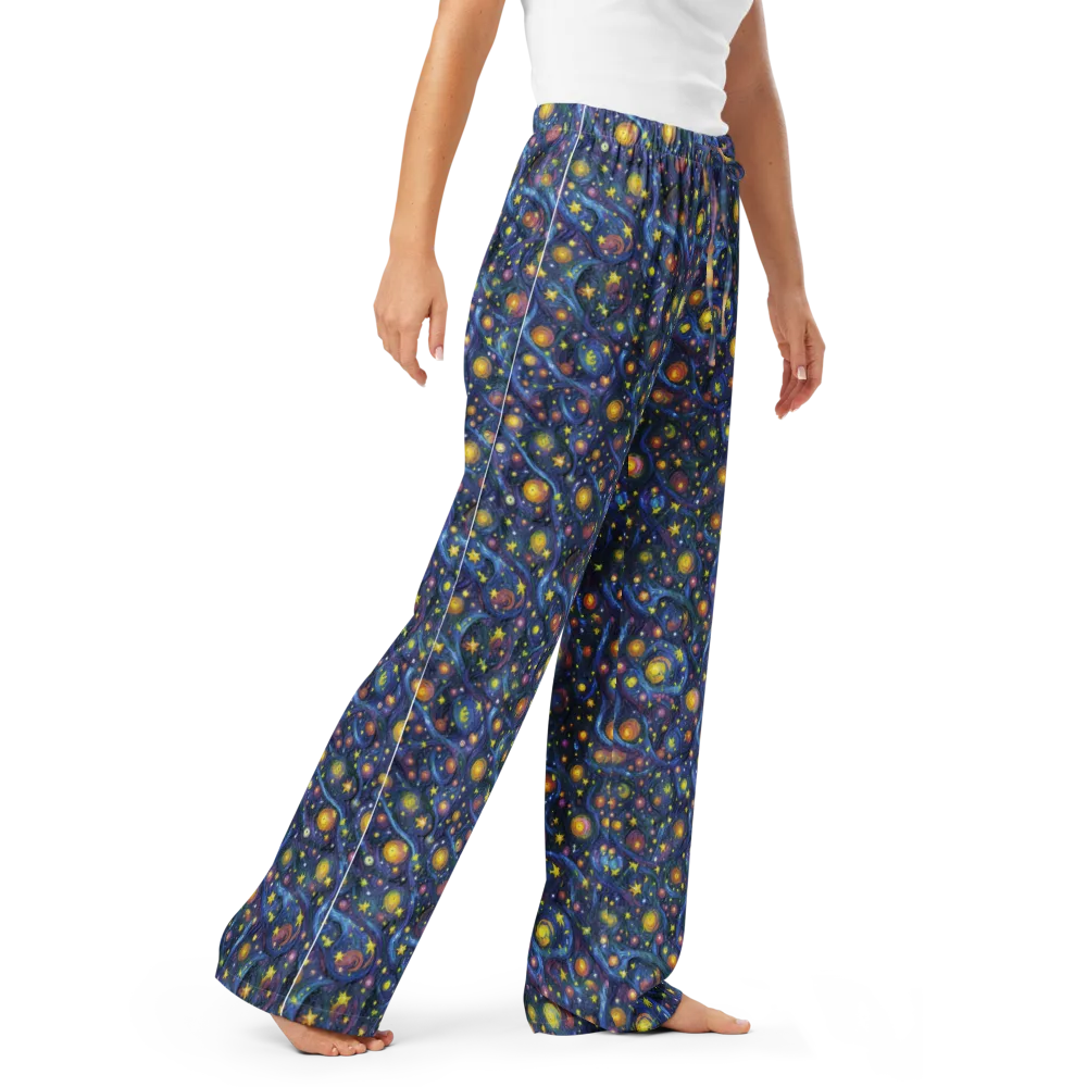 Starry Vortex on Women's Pajama Pants — Right Front