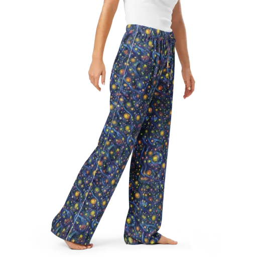 Starry Vortex on a Women's Pajama Pants