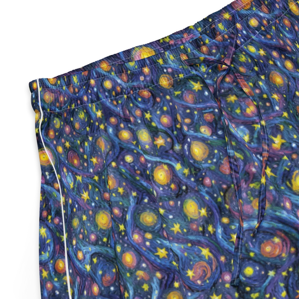 Starry Vortex on Women's Pajama Shorts — Product details