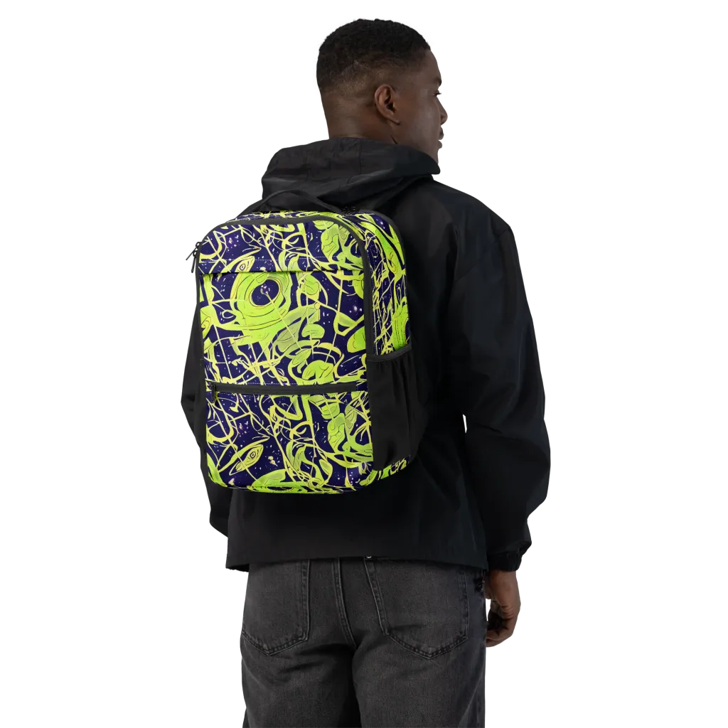 Stellar Sprout on Utility Backpack — Back