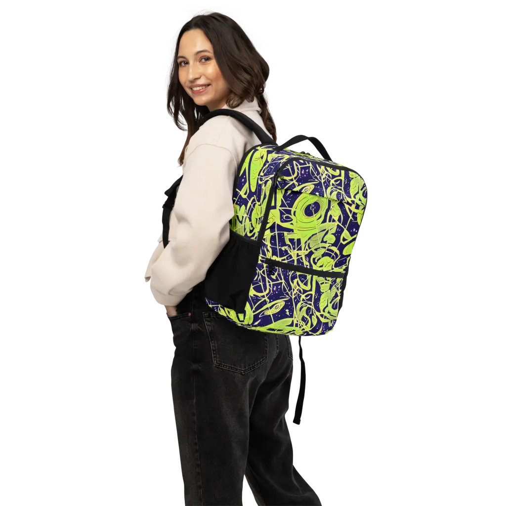 Stellar Sprout on Utility Backpack — Back