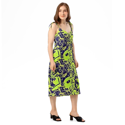 Stellar Sprout on a Slip Dress
