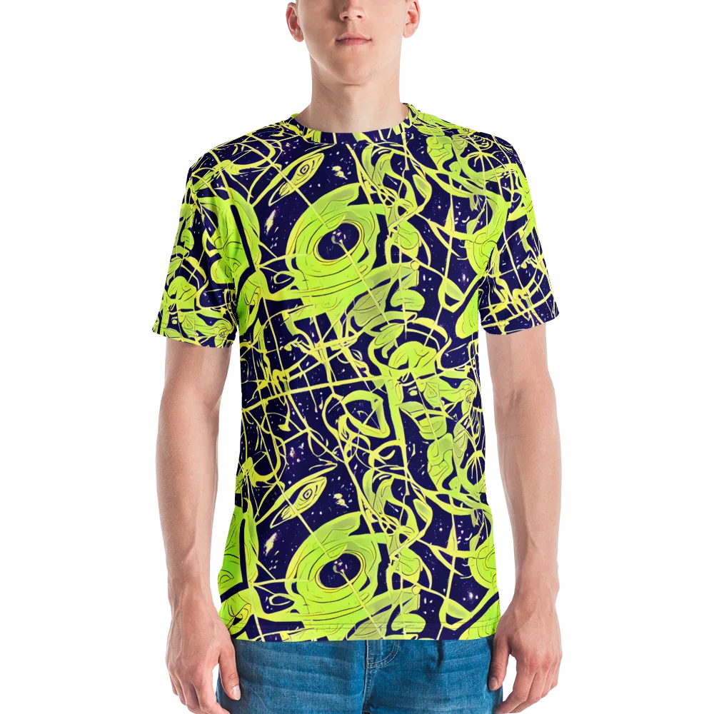 Stellar Sprout on Men's Crew Neck T-Shirt — Front