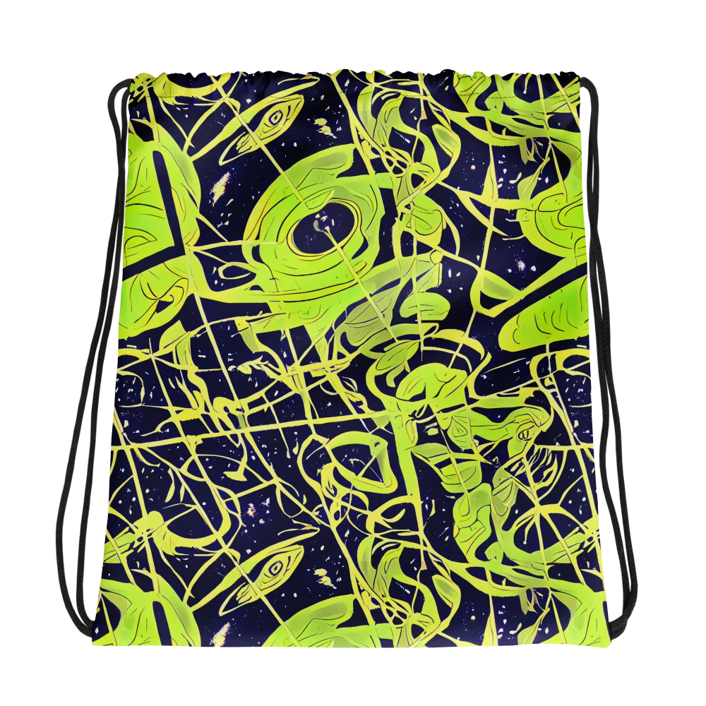 Stellar Sprout on Drawstring Bag — Photo