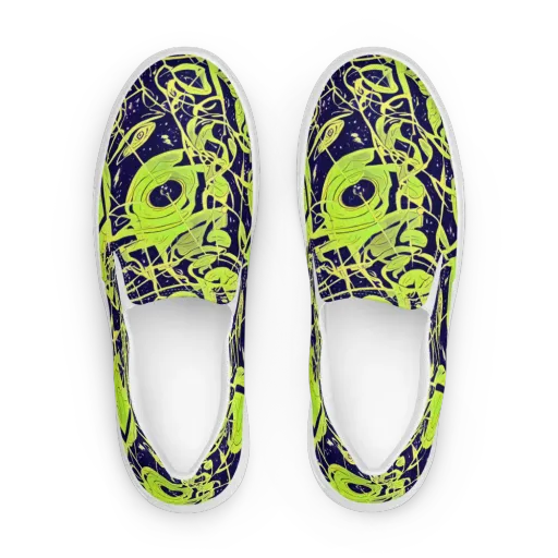 Stellar Sprout on a Women's Slip-On Canvas Shoes