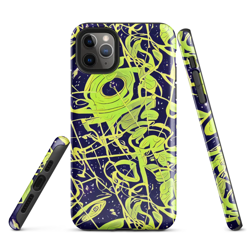 Stellar Sprout on Tough Case for iPhone® — Front