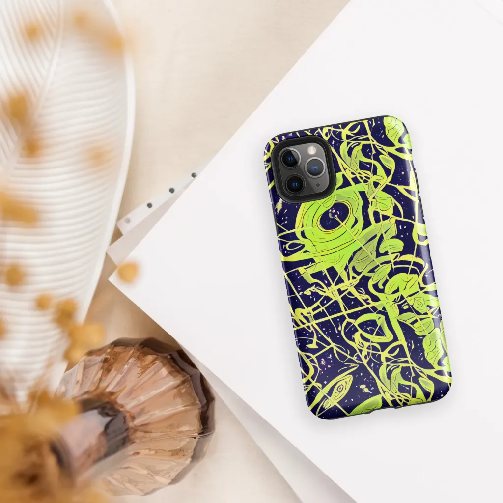 Stellar Sprout on Tough Case for iPhone® — Front