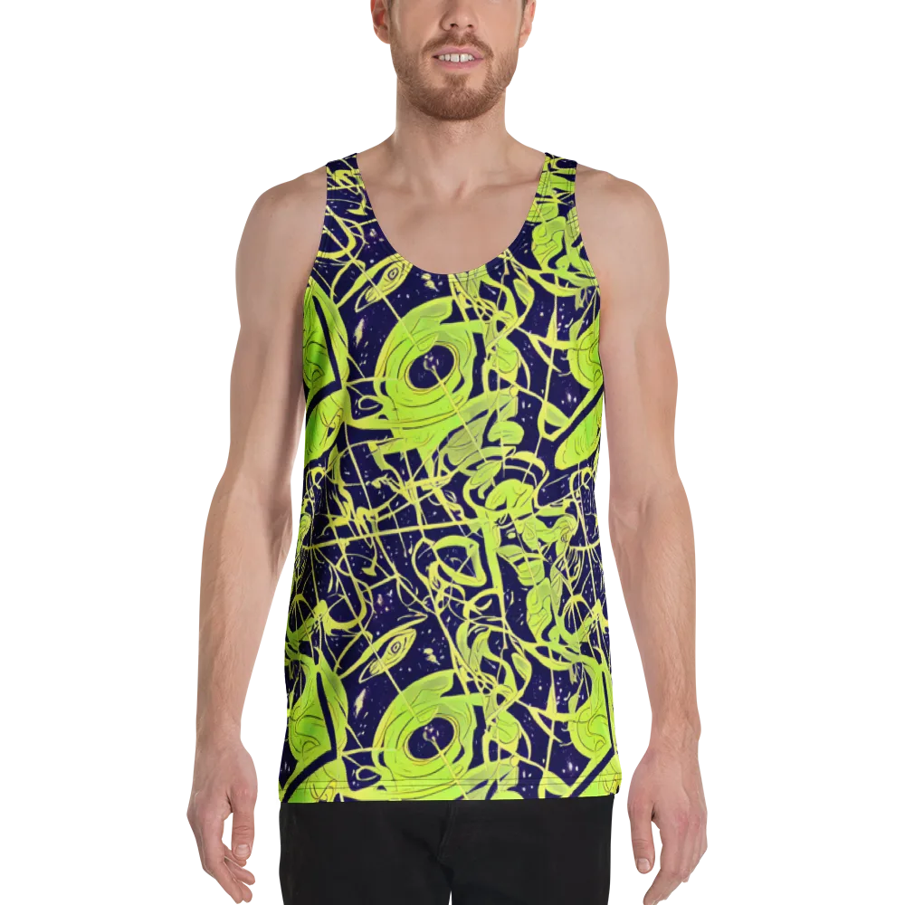 Stellar Sprout on Men's Tank Top — Front