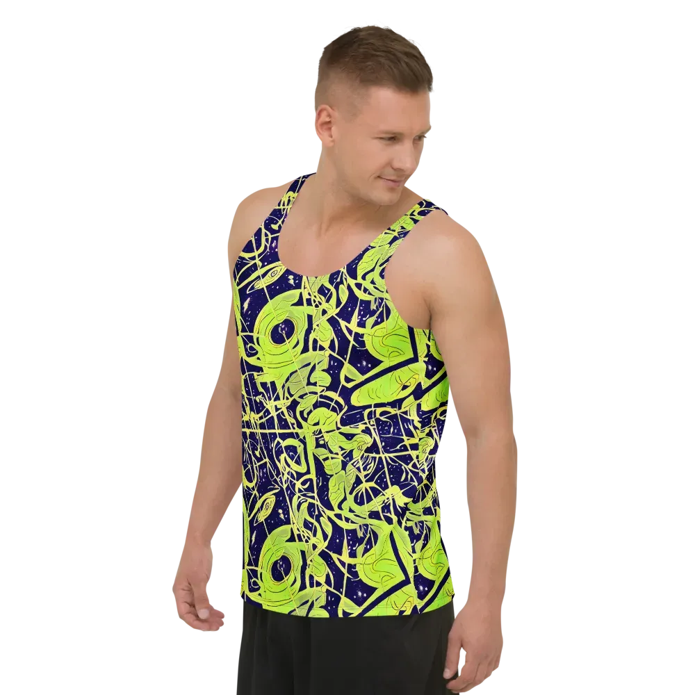 Stellar Sprout on Men's Tank Top — Left Front