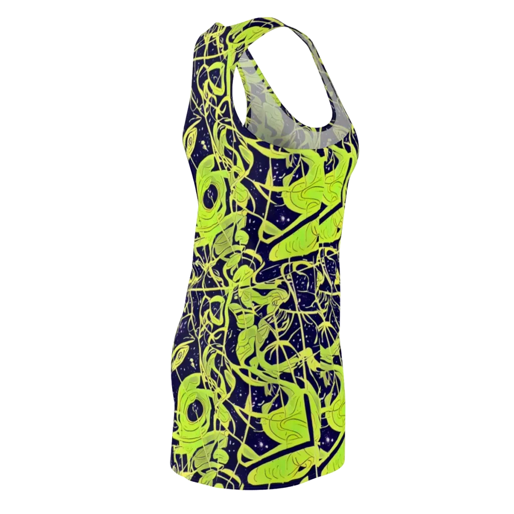 Stellar Sprout on Racerback Dress — Back Side